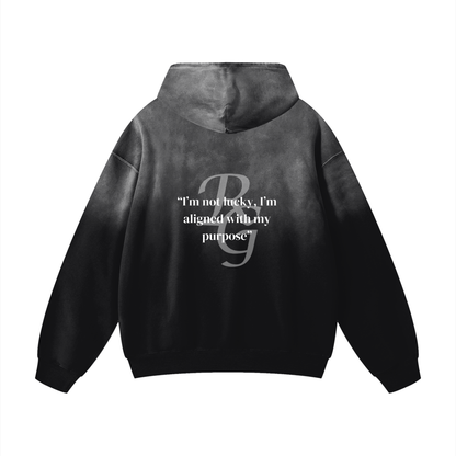 Rich Glow Floral Purpose Hoodie