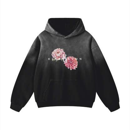 Rich Glow Floral Purpose Hoodie