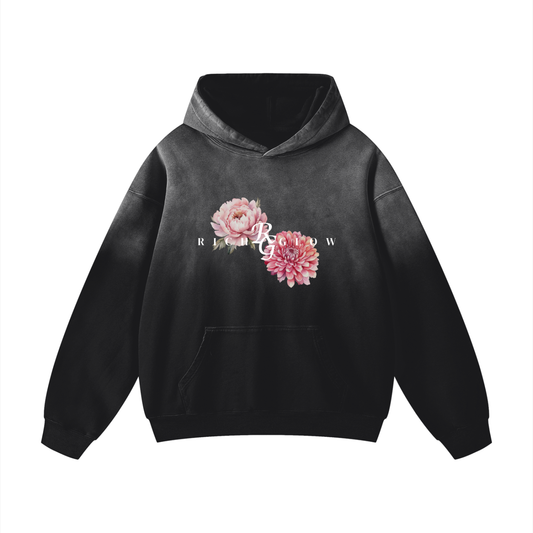 Rich Glow Floral Purpose Hoodie