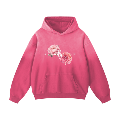 Rich Glow Floral Purpose Hoodie